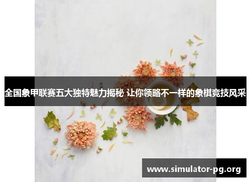 全国象甲联赛五大独特魅力揭秘 让你领略不一样的象棋竞技风采