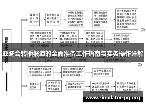 亚冬会转播报道的全面准备工作指南与实务操作详解
