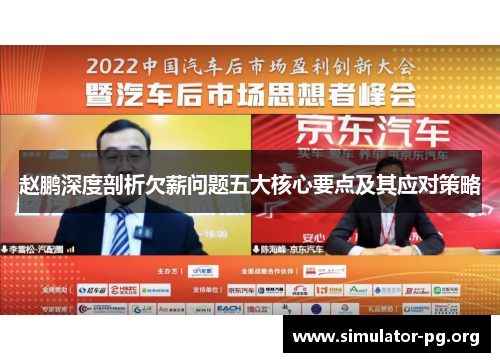 赵鹏深度剖析欠薪问题五大核心要点及其应对策略